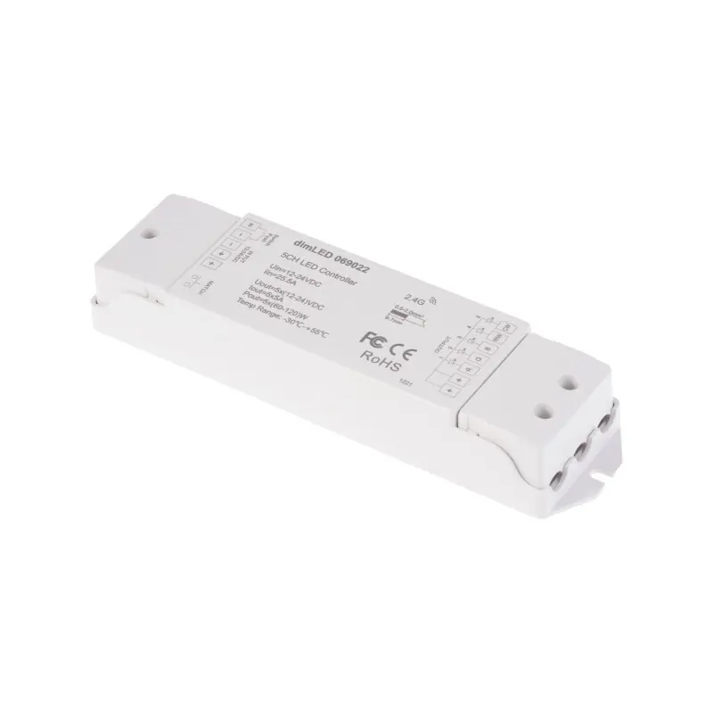 Zlevněný Přijímač dimLED PR RGB+CCT 5x5A