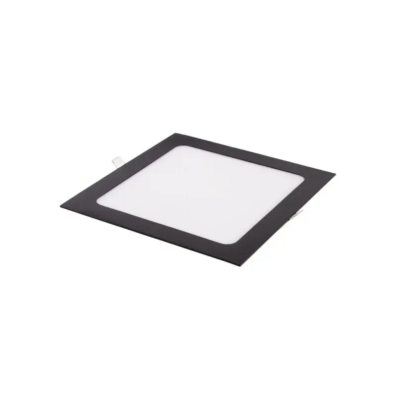 BSN12 LED panel 12W černý čtverec, Studená bílá Expresní Doručení