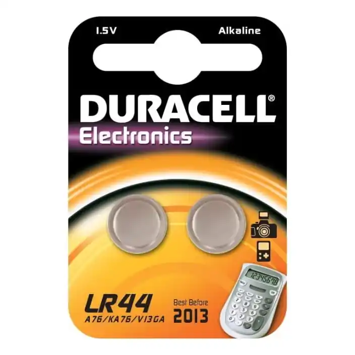 Duracell - 2 ks Alkalická baterie LR44/A76 1,5V 150 mAh Koupit Online