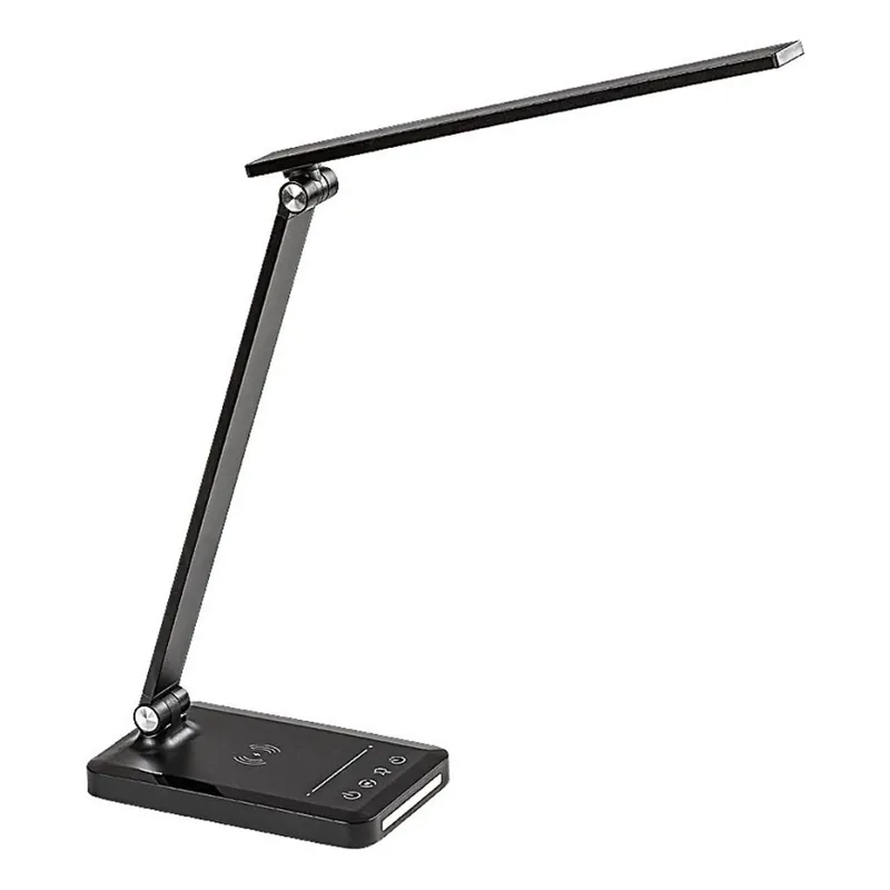 Rabalux 74213 - LED Stmívatelná flexibilní stolní lampa s bezdrátovým nabíjením QI a USB LED/5W/5V 3000-6500K Oblíbený