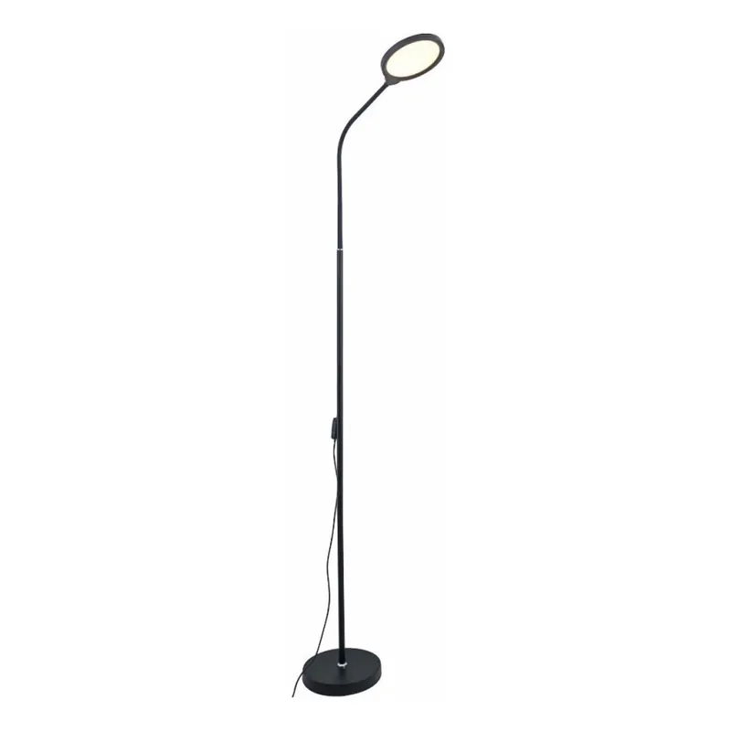Finální Výprodej Zuma Line - LED Stmívatelná stojací lampa LED/10W/230V 3000/4500/6500K černá