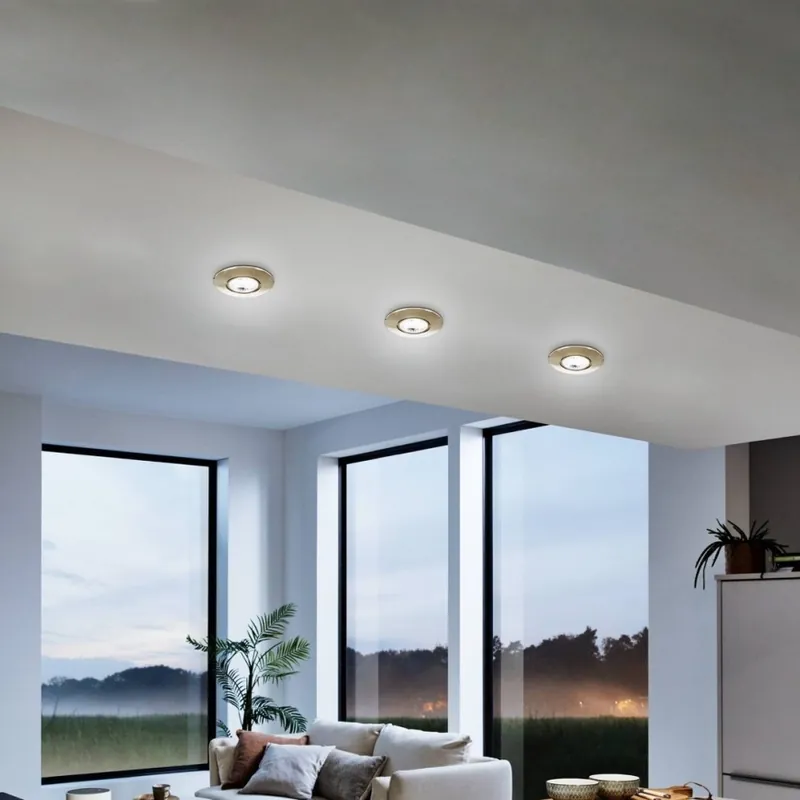 Nízká Cena Eglo 75765 - SADA 3x LED Podhledové svítidlo ZUJAR LED/3,4W/230V matný chrom
