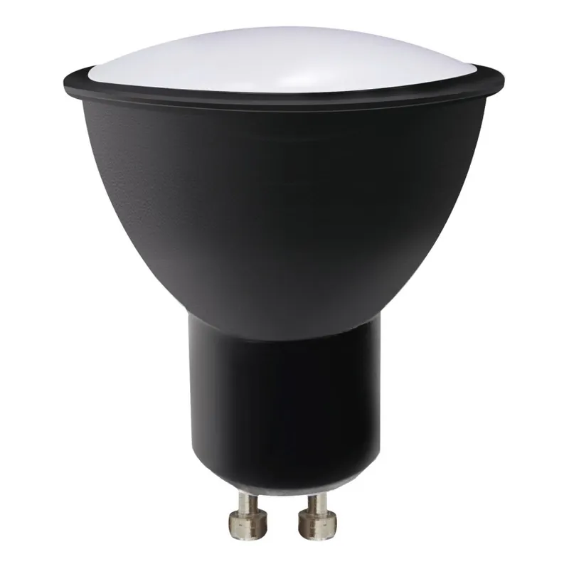 Pouze Dnes LED Žárovka ECOLINE GU10/8,5W/230V 4000K černá - Brilagi
