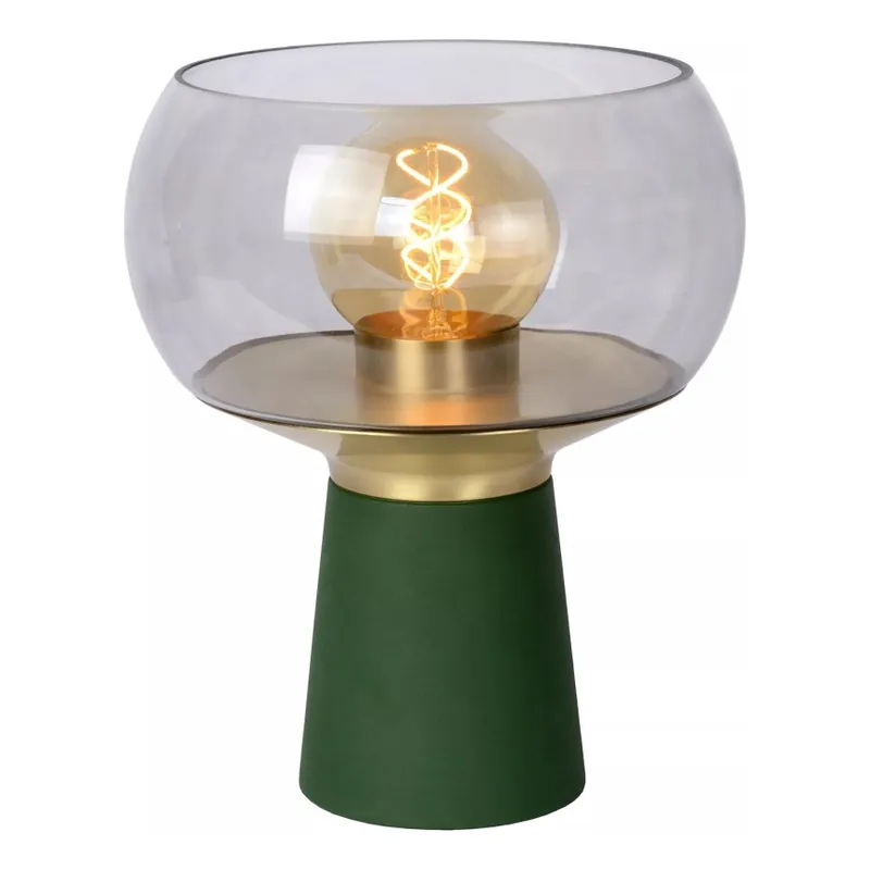 Lucide 05540/01/33 - Stolní lampa FARRIS 1xE27/25W/230V zelená Sezónní Sleva
