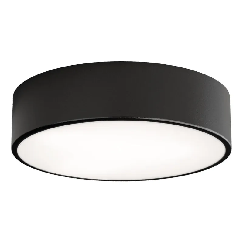 LED Stropní svítidlo CLEO LED/24W/230V 4000K pr. 30 cm černá Akce