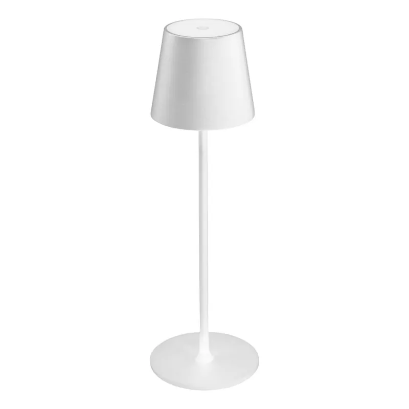 LED Stmívatelná venkovní nabíjecí stolní lampa LED/4W/4000 mAh 3000/4000/5500K IP44 bílá Super Cena
