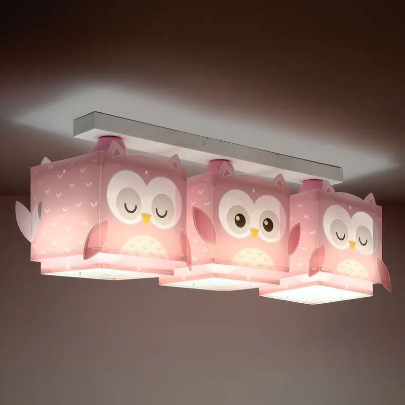 Bezpečná Platba Dalber 64483 - Dětské stropní svítidlo LITTLE FRIENDS 3xE27/15W/230V