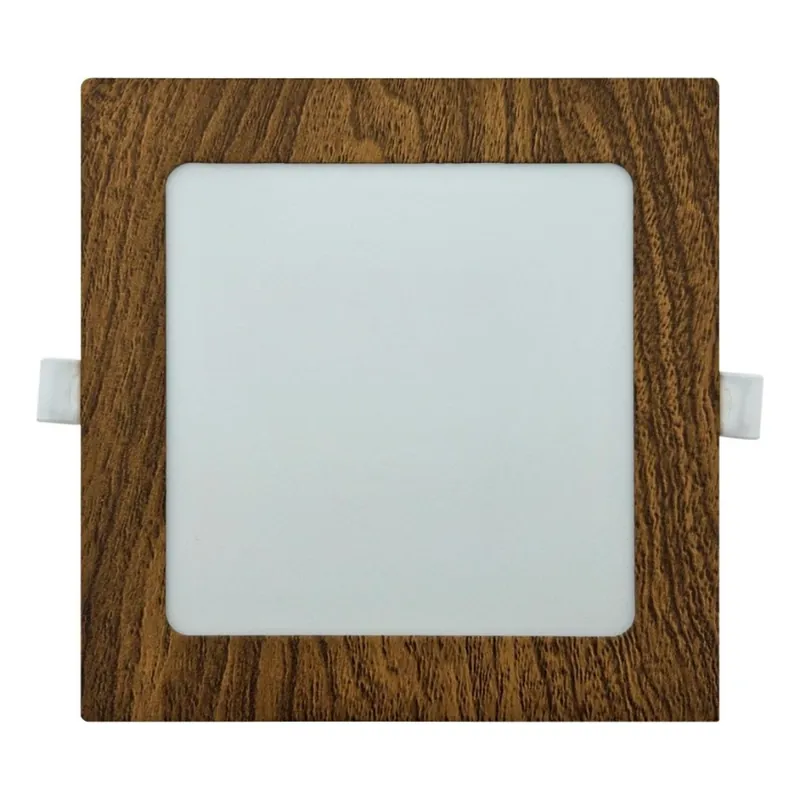 LED Podhledové svítidlo SQUARE LED/12W/230V 4200K 16,8x16,8 cm hnědá Časově Omezené