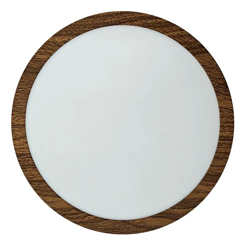 LED Stropní svítidlo RING LED/18W/230V 4200K pr. 21 cm hnědá Ověřený