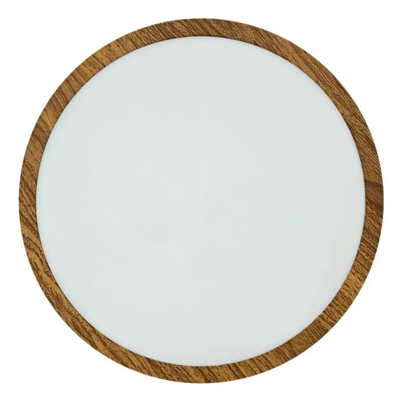 Levný LED Stropní svítidlo RING LED/24W/230V 4200K pr. 28,5 cm hnědá