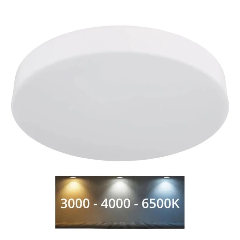 Zlevněný Globo - LED Stropní svítidlo LED/24W/230V 3000K/4000K/6500K pr. 30 cm bílá
