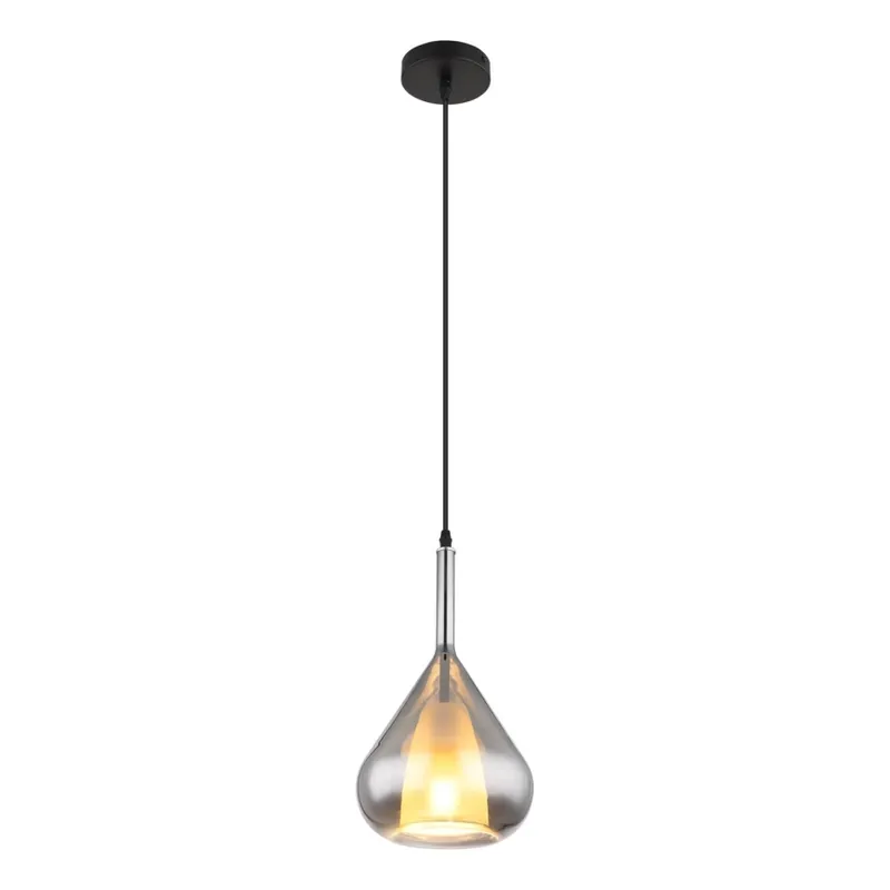 Nejprodávanější Globo - Lustr na lanku 1xE27/60W/230V pr. 20 cm černá