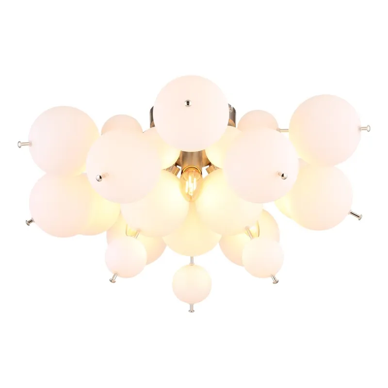 Globo - Přisazený lustr 3xE14/25W/230V pr. 55 cm bílá Akční Cena