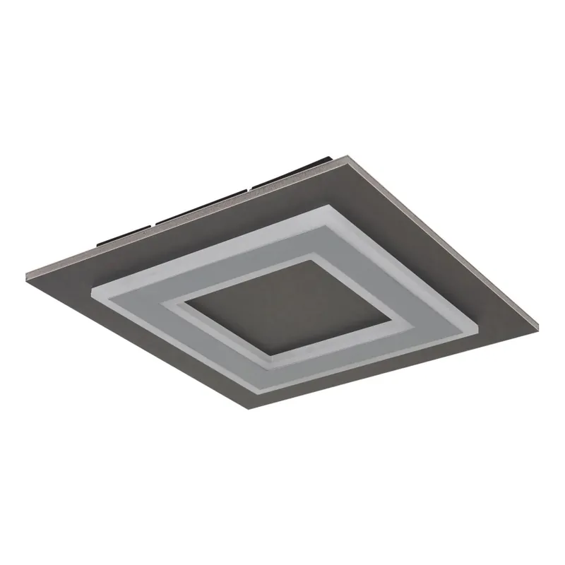 Globo - LED Stropní svítidlo LED/24W/230V 3000K 32x32 cm antracit Vysoce Kvalitní
