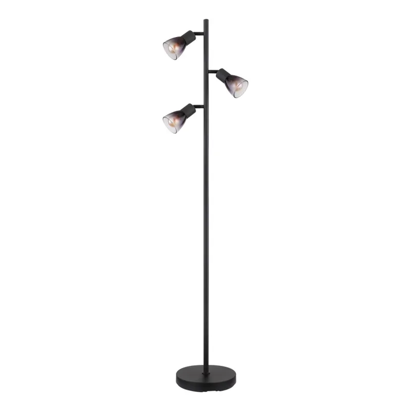 Omezená Nabídka Globo - Stojací lampa 3xE14/25W/230V černá