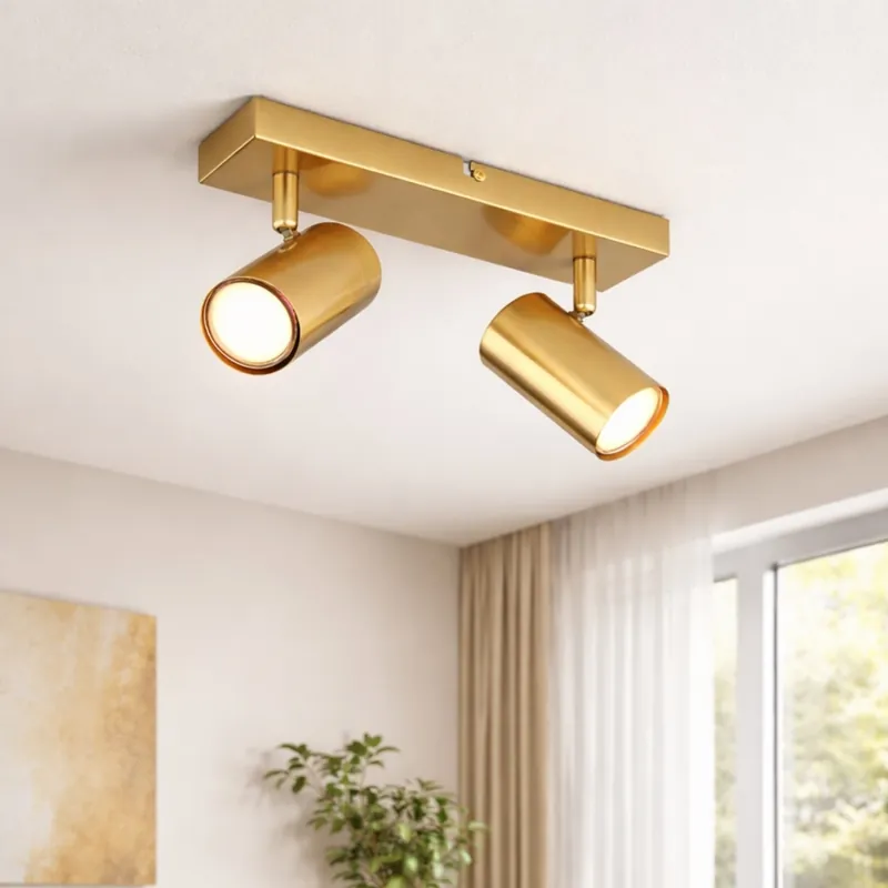 Globo - Bodové svítidlo 2xGU10/35W/230V zlatá Cenově Výhodný