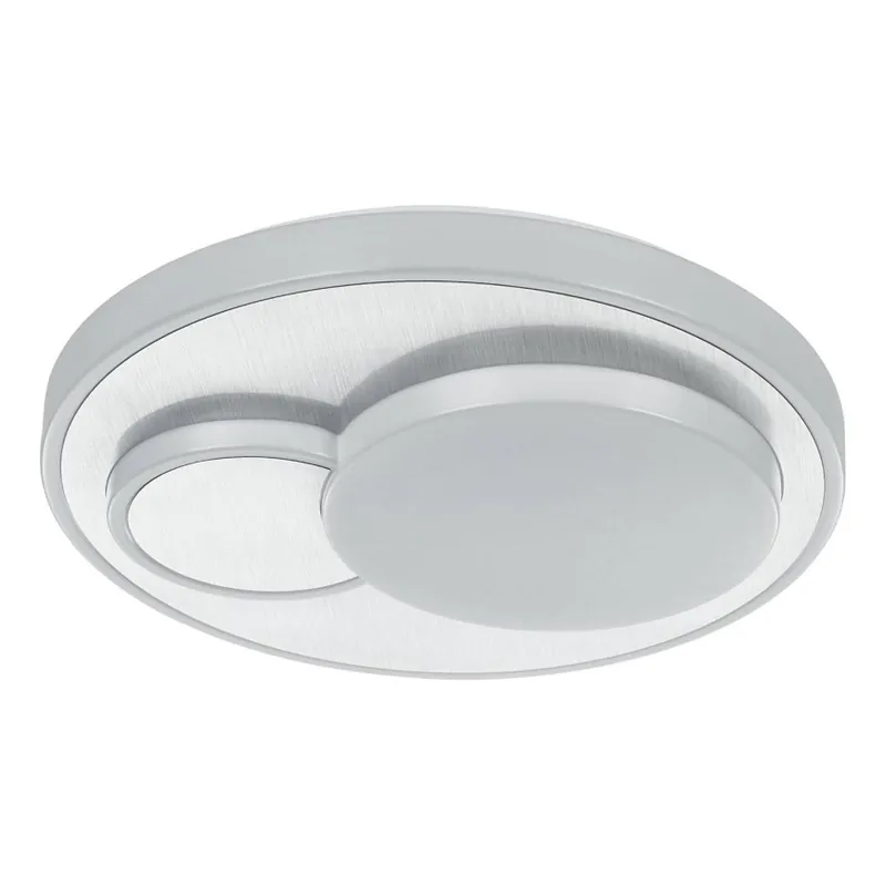Eglo 75664 - LED Stropní svítidlo LEPRESO LED/19,5W/230V pr. 38,5 cm matný chrom Přímo Od Výrobce