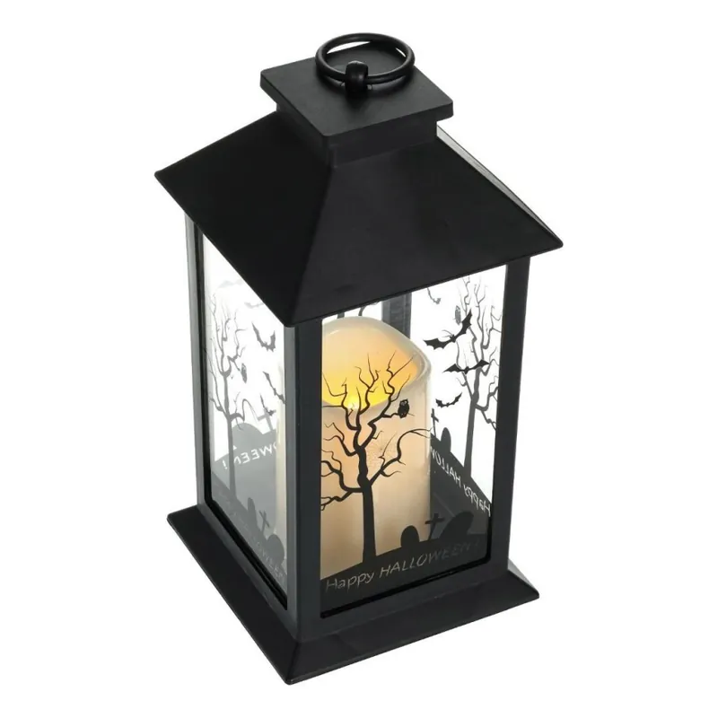 LED Dekorace HALLOWEEN LED/3xAAA/teplá bílá lucerna Zlevněný