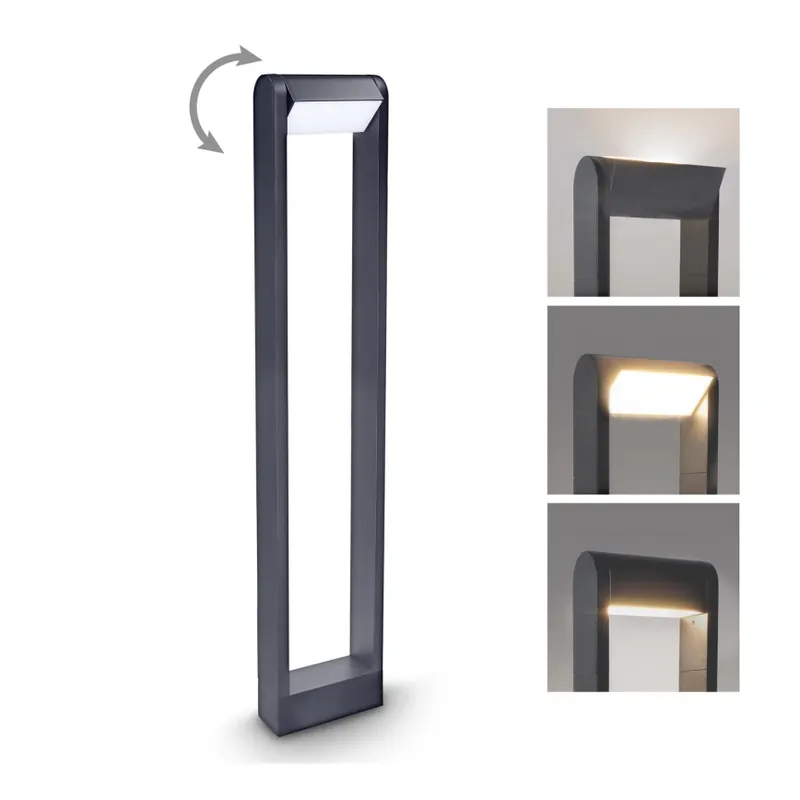 Brilagi - LED Venkovní lampa CROTONE LED/7W/230V antracit IP54 80 cm Cenově Výhodný