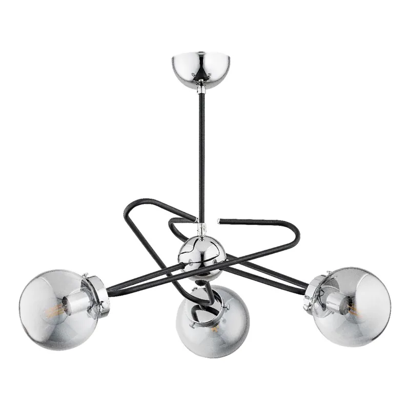 Akční Nabídka Lustr na tyči SAGITO 3xE14/10W/230V lesklý chrom