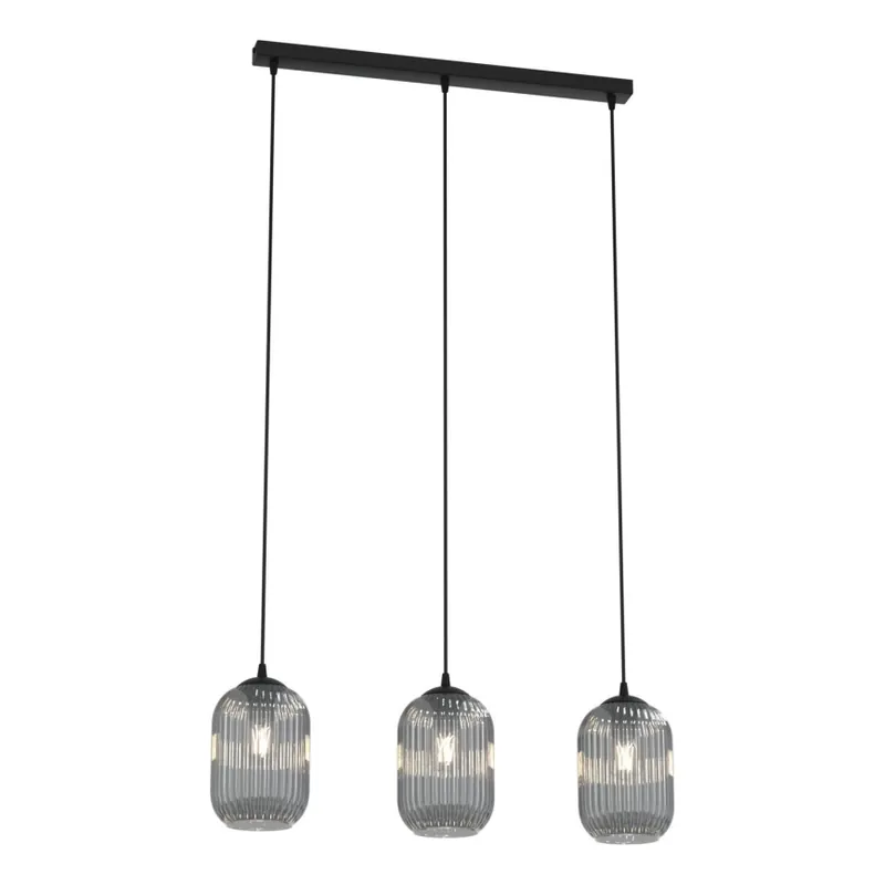 Lustr na lanku VERDI 3xE27/15W/230V černá/šedá Objednat Nyní