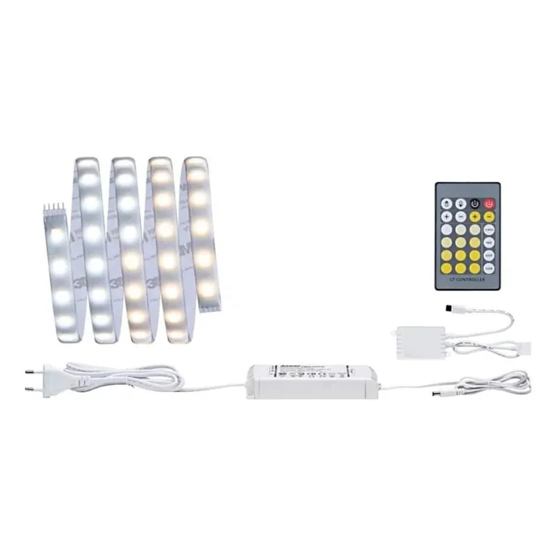 Speciální Cena Paulmann 70623 - LED/10W IP44 Stmívatelný koupelnový pásek MAXLED 1,5 m 2700-6500K 230V + dálkové ovládání