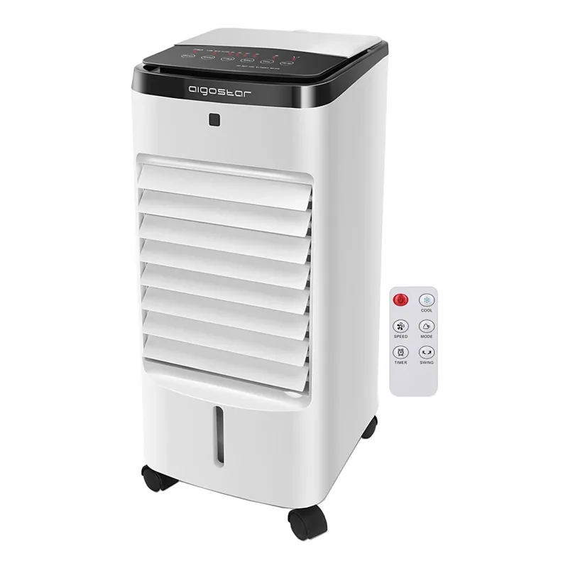 Aigostar - Ochlazovač vzduchu 60W/230V bílá/černá + dálkové ovládání Super Cena