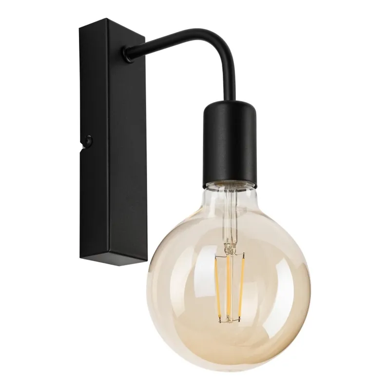 Poslední Šance Nástěnné svítidlo ASTRID 1xE27/60W/230V matná černá