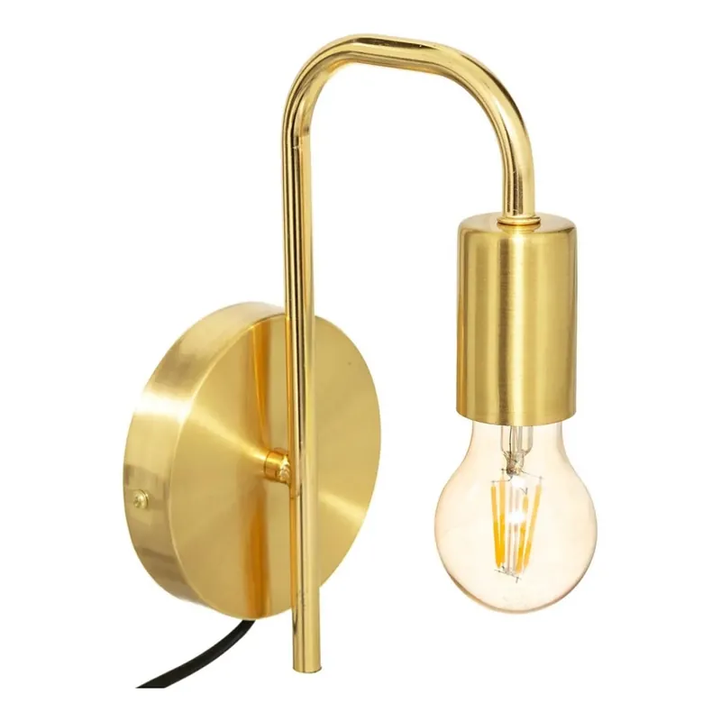 Atmosphera - Nástěnná lampa KELI 1xE27/40W/230V zlatá Akční Cena