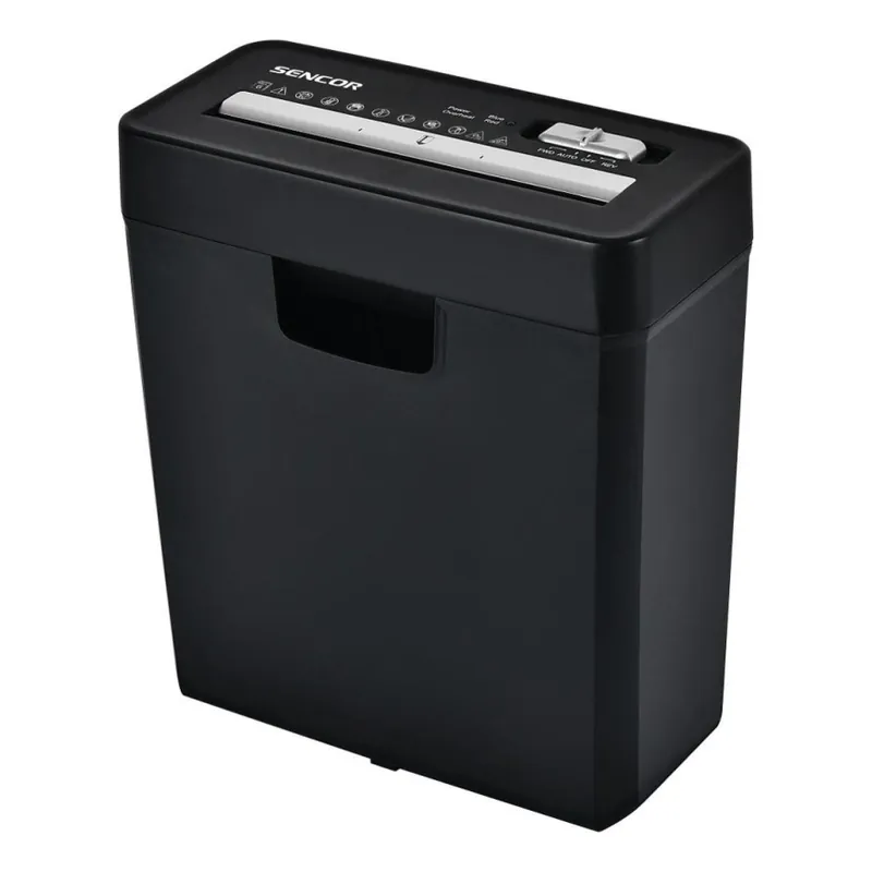 Pouze Dnes Sencor - Skartovač papíru A4 objem 10 l 190W/230V černá