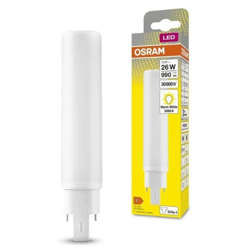 Zlevněný LED Žárovka G24q-3/10W/230V 3000K - Osram