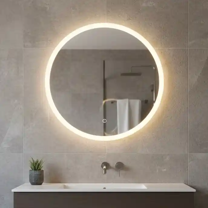 Přímo Od Výrobce Zuma Line - LED Koupelnové nástěnné zrcadlo s podsvícením LED/24W/230V 3000/4000/6000K pr. 60 cm IP44