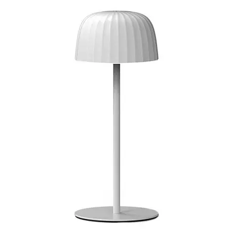 Výprodej LED Stmívatelná venkovní nabíjecí stolní lampa VIVIEN LED/3W/5V 2700K 1600 mAh IP54 bílá