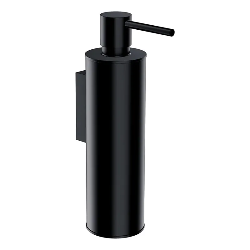 OMNIRES MP60721BL - Nástěnný dávkovač mýdla MODERN PROJECT 150 ml matná černá Horká Nabídka