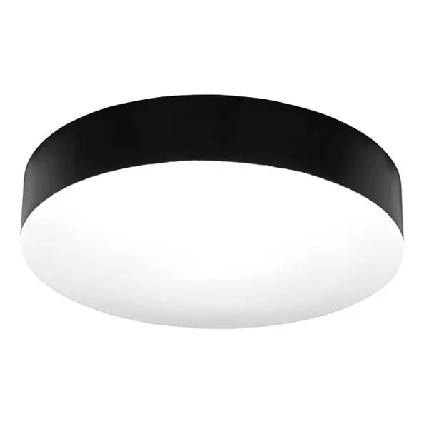 Cenově Výhodný LED Koupelnové stropní svítidlo MAKARON LED/24W/230V 3000/4000/6000K pr. 30 cm IP44 černá