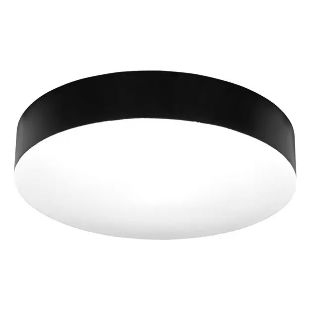 LED Koupelnové stropní svítidlo MAKARON LED/36W/230V 3000/4000/6000K pr. 40 cm IP44 černá Cenový Hit