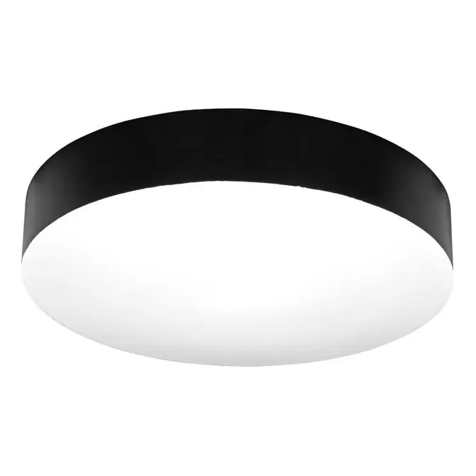 Akce LED Koupelnové stropní svítidlo MAKARON LED/50W/230V 3000/4000/6000K pr. 50 cm IP44 černá