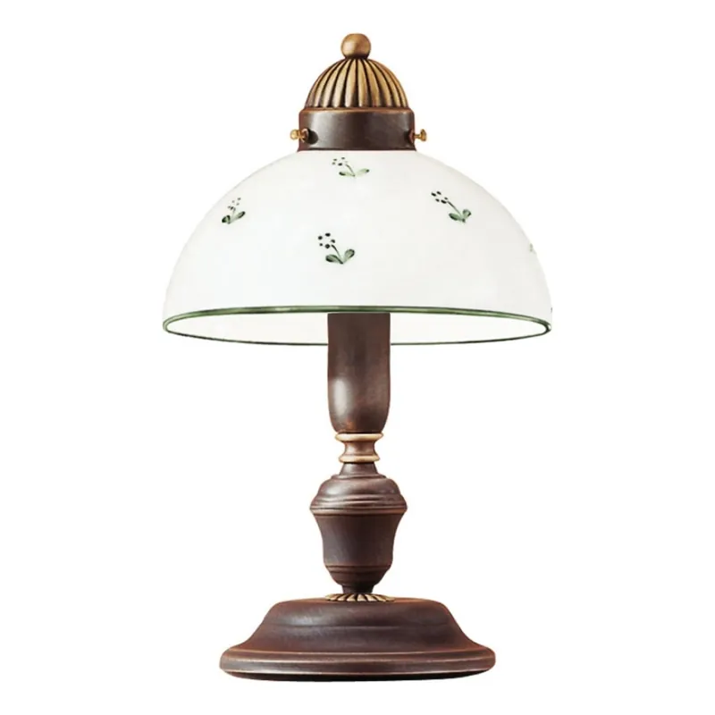Vrácení Zdarma Kolarz 731.73.20 - Stolní lampa NONNA 1xE27/75W/230V zelená