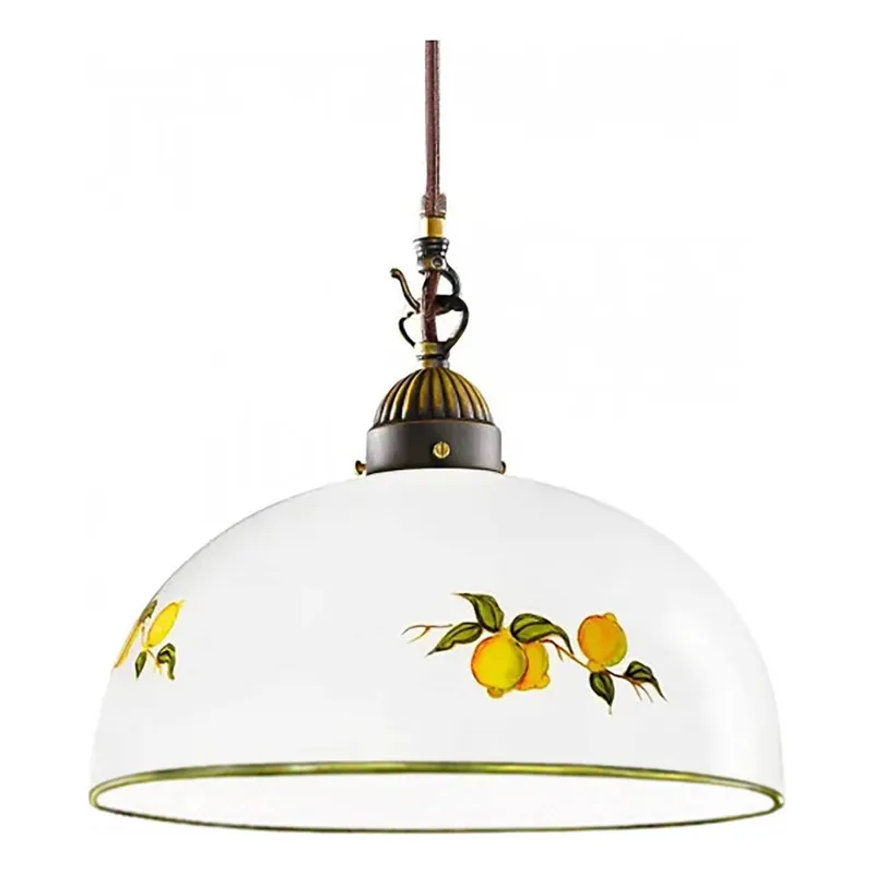 Kolarz 731.32.138 - Lustr na lanku NONNA 1xE27/75W/230V pr. 36 cm citrony Zlevněný