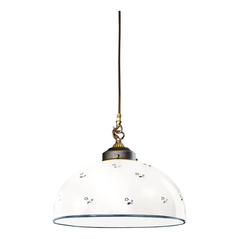 Kolarz 731.32.19 - Lustr na lanku NONNA 1xE27/75W/230V pr. 36 cm modrá Cenově Výhodný