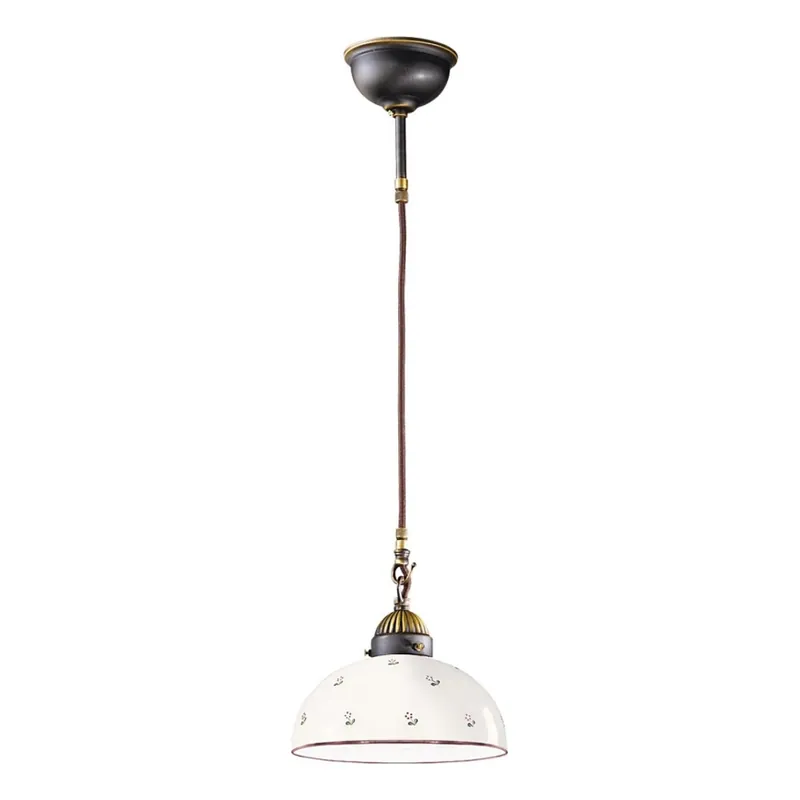 Kolarz 731.30.68 - Lustr na lanku NONNA 1xE27/75W/230V pr. 30 cm červená Oblíbený