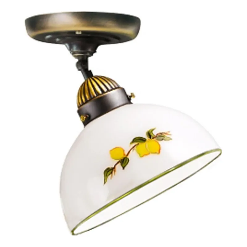 Kolarz 731.10.126 - Přisazený lustr NONNA 1xE27/75W/230V pr. 20 cm citrony Dokud Zásoby Vydrží