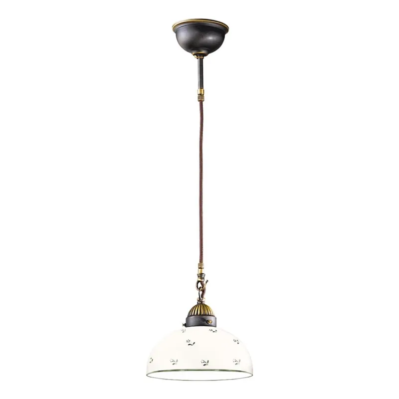 Cenová Bomba Kolarz 731.30.20 - Lustr na lanku NONNA 1xE27/75W/230V pr. 20 cm zelená