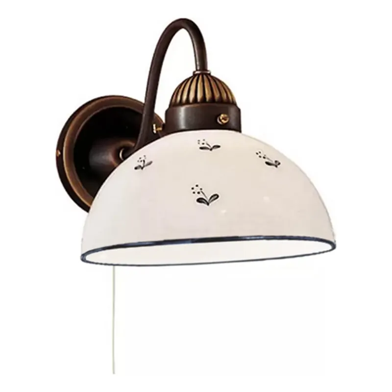 Víkendová Akce Kolarz 731.61.16 - Nástěnná lampa NONNA 1xE27/75W/230V modrá