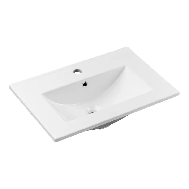 Sleva COMAD UM-2060RB DANCE 60-DP - Zápustné umyvadlo DANCE 62x40 cm keramika/matná bílá