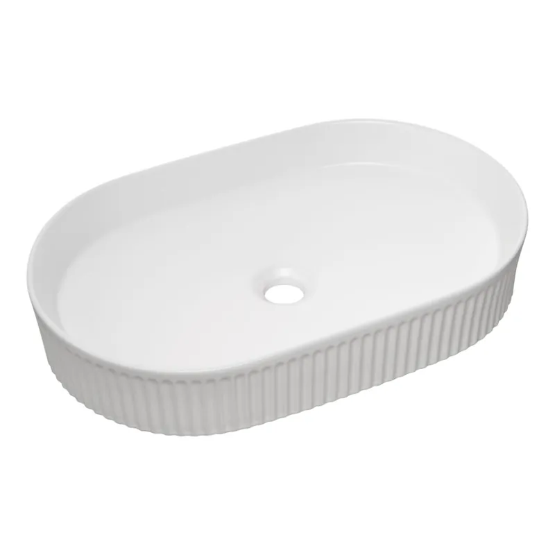 Jen Po Omezenou Doba COMAD BEYOND 3 WHITE ( E-6531 ) - Umyvadlo na desku BEYOND 56x36 cm keramika/lesklá bílá