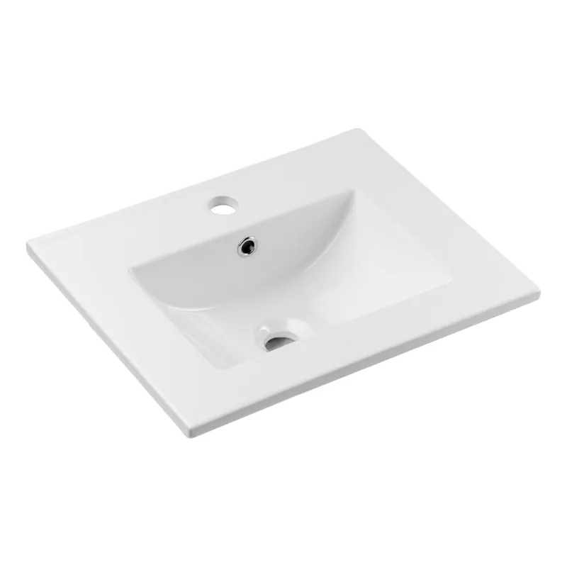 COMAD UM-2050RB DANCE 50 - Zápustné umyvadlo DANCE 52x40 cm keramika/lesklá bílá Horká Nabídka