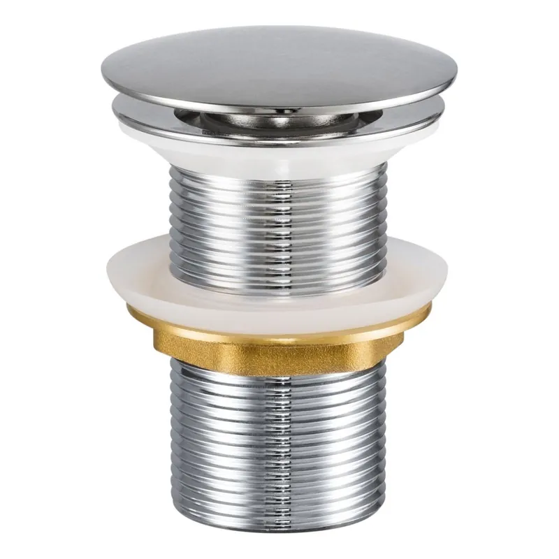 COMAD CLICK-CLACK T201L-3 - Umyvadlová výpusť CLICK-CLACK pr. 7 cm lesklý chrom Cenová Bomba