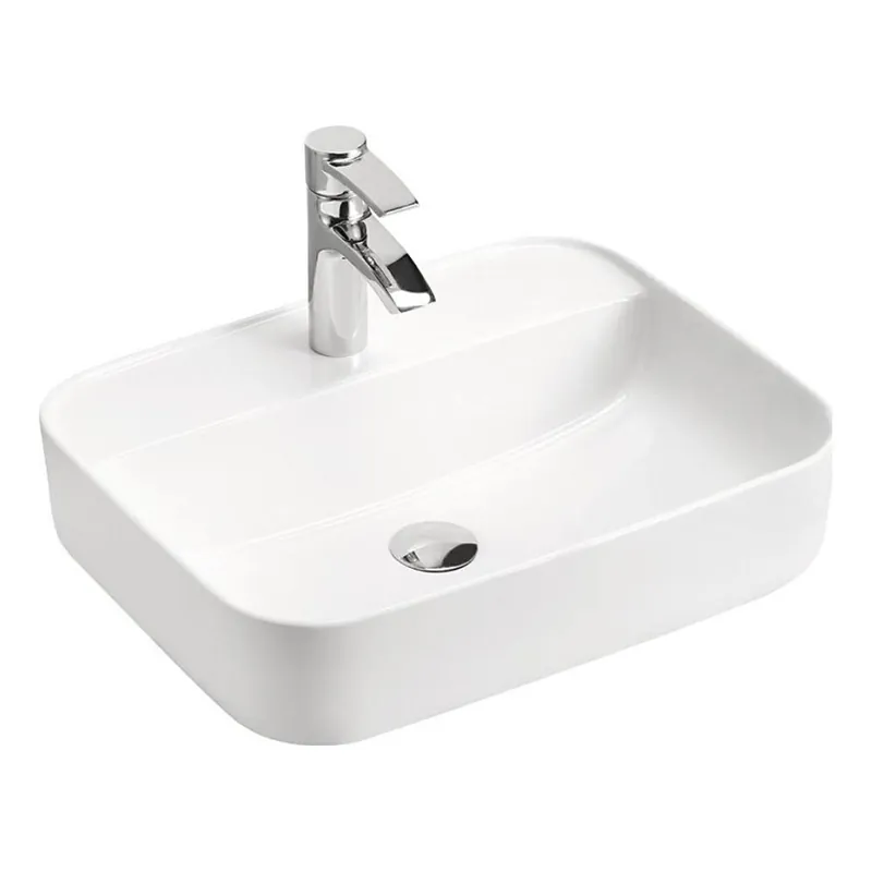 Akce COMAD UM-6289 MAGIC 50 DP - Umyvadlo na desku MAGIC 50x40 cm keramika/lesklá bílá