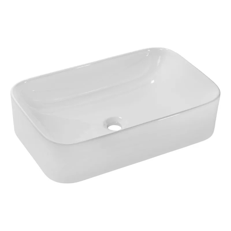 COMAD UN-KATI60-SW 7857B(60) - Umyvadlo na desku KATI 61x38 cm keramika/lesklá bílá Poslední Šance